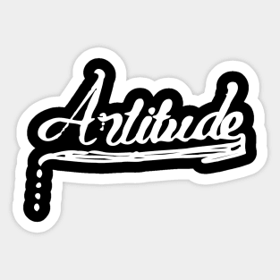artitude Sticker